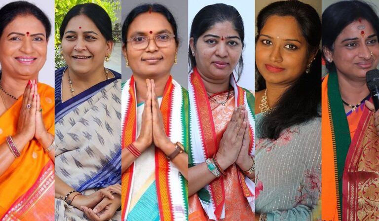 Maloth Kavitha Patnam Suneetha Mahender Reddy Athram Suguna DK Aruna Madhavi Latha