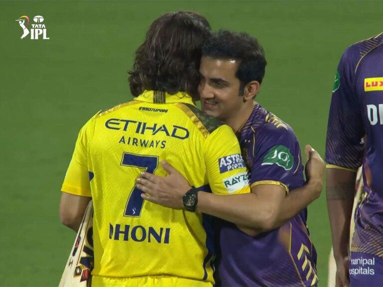 MS Dhoni Gautam Gambhir