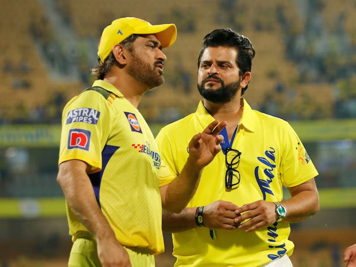 MS Dhoni Suresh Raina