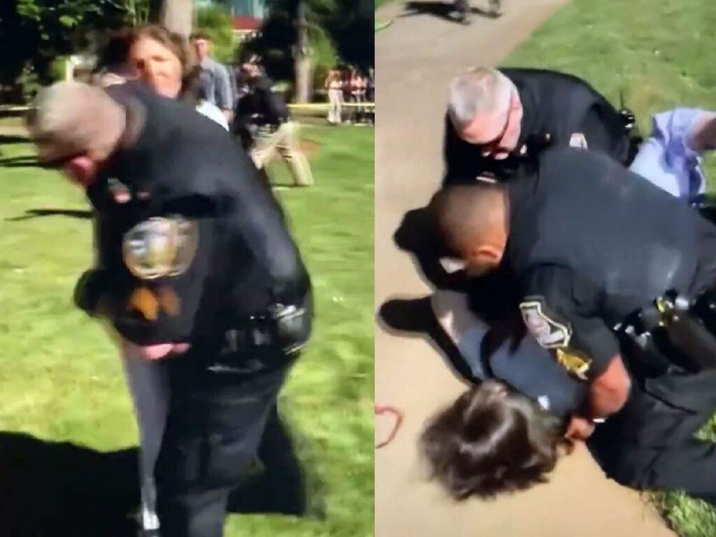 Professor Assaulted By Police