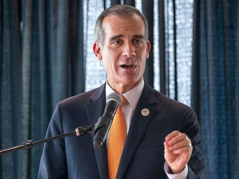 US Ambassador Eric Garcetti