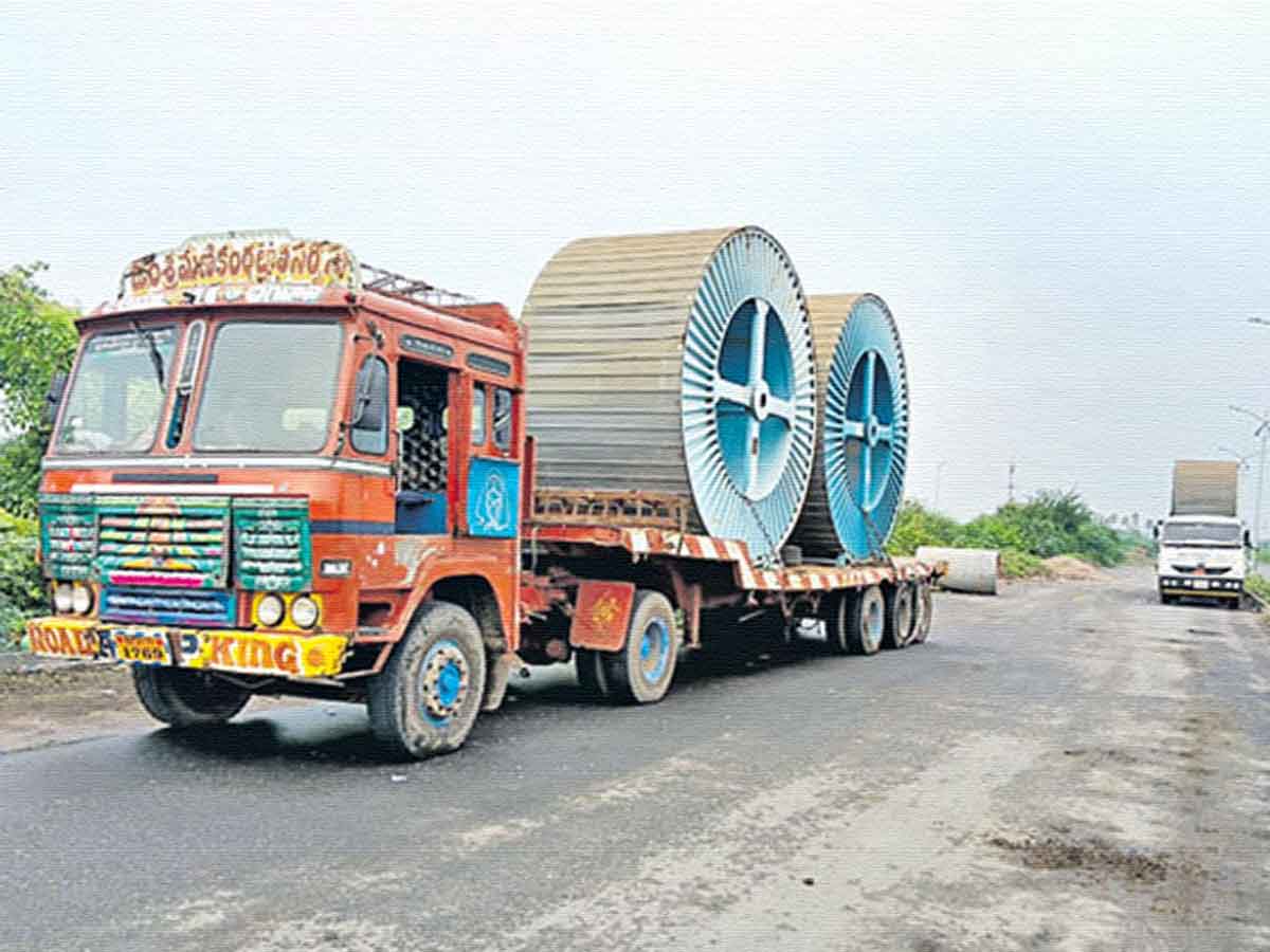 Amaravati Power Cables Shifting To Vizag