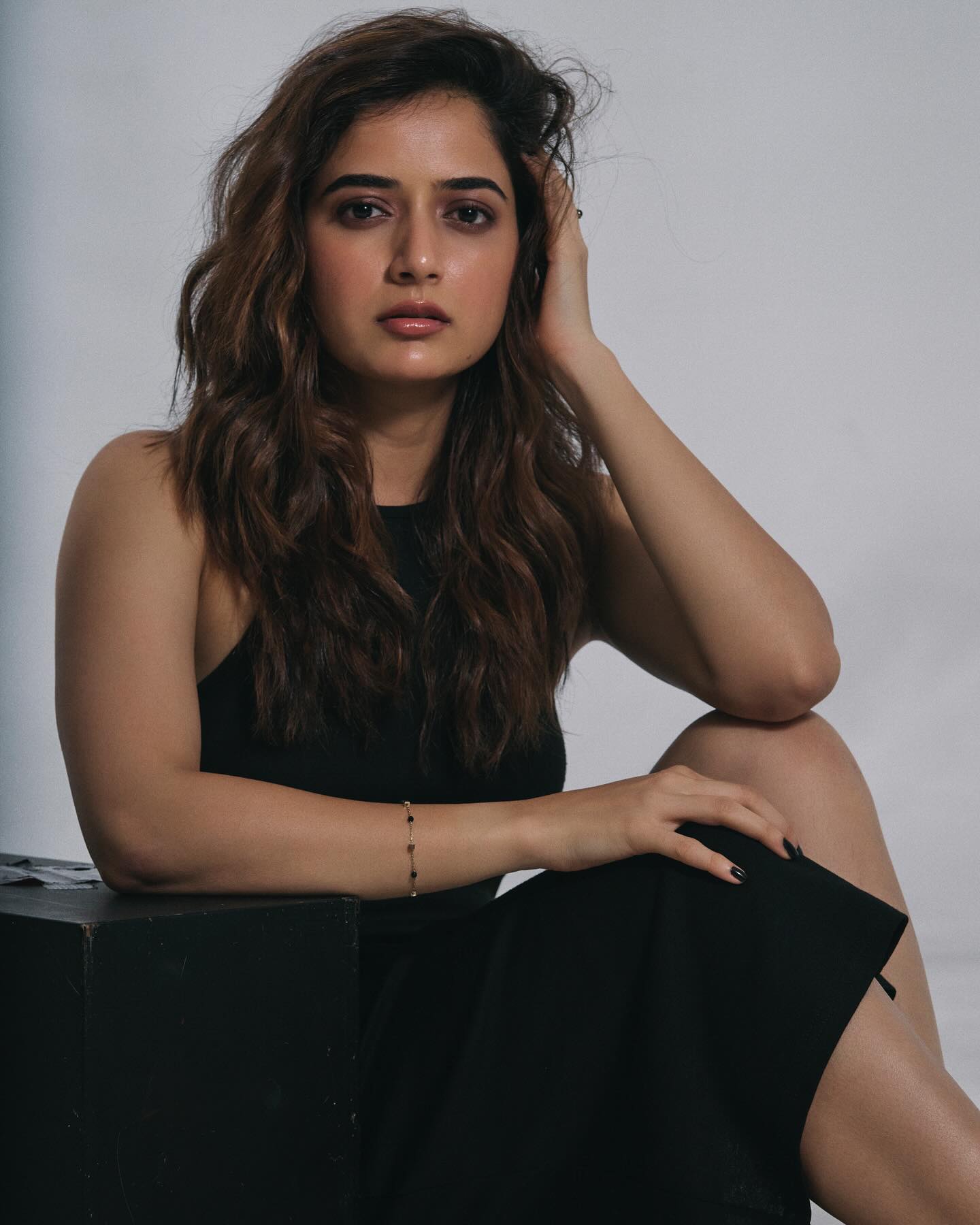 Long Slit Gown Shoot: Ashika Ranganath Looks Hot