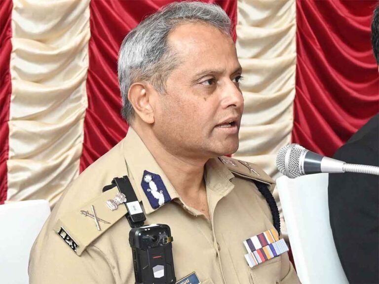 Bengaluru City Commissioner Dayanand