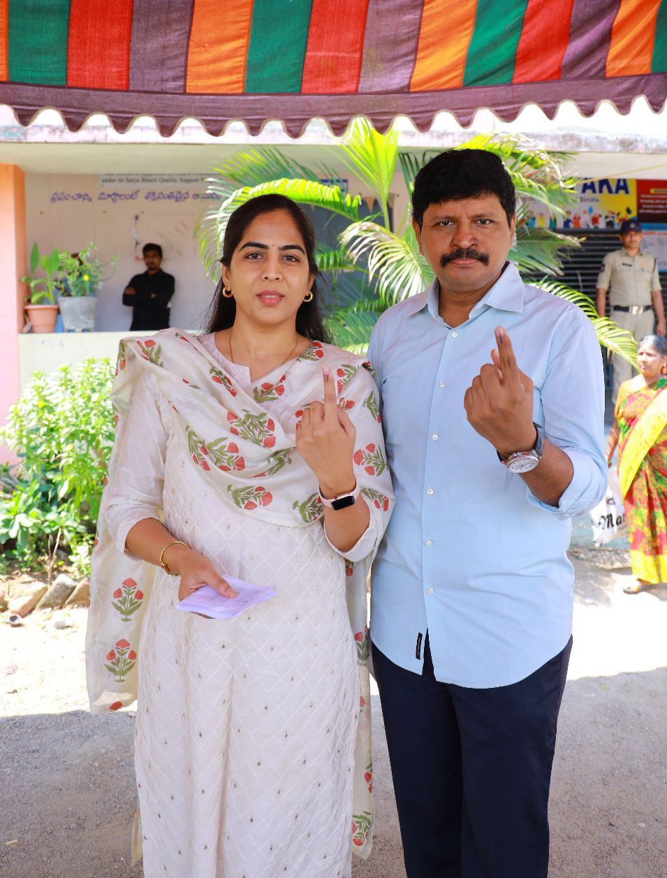 Biggest Stars at Polling Booths