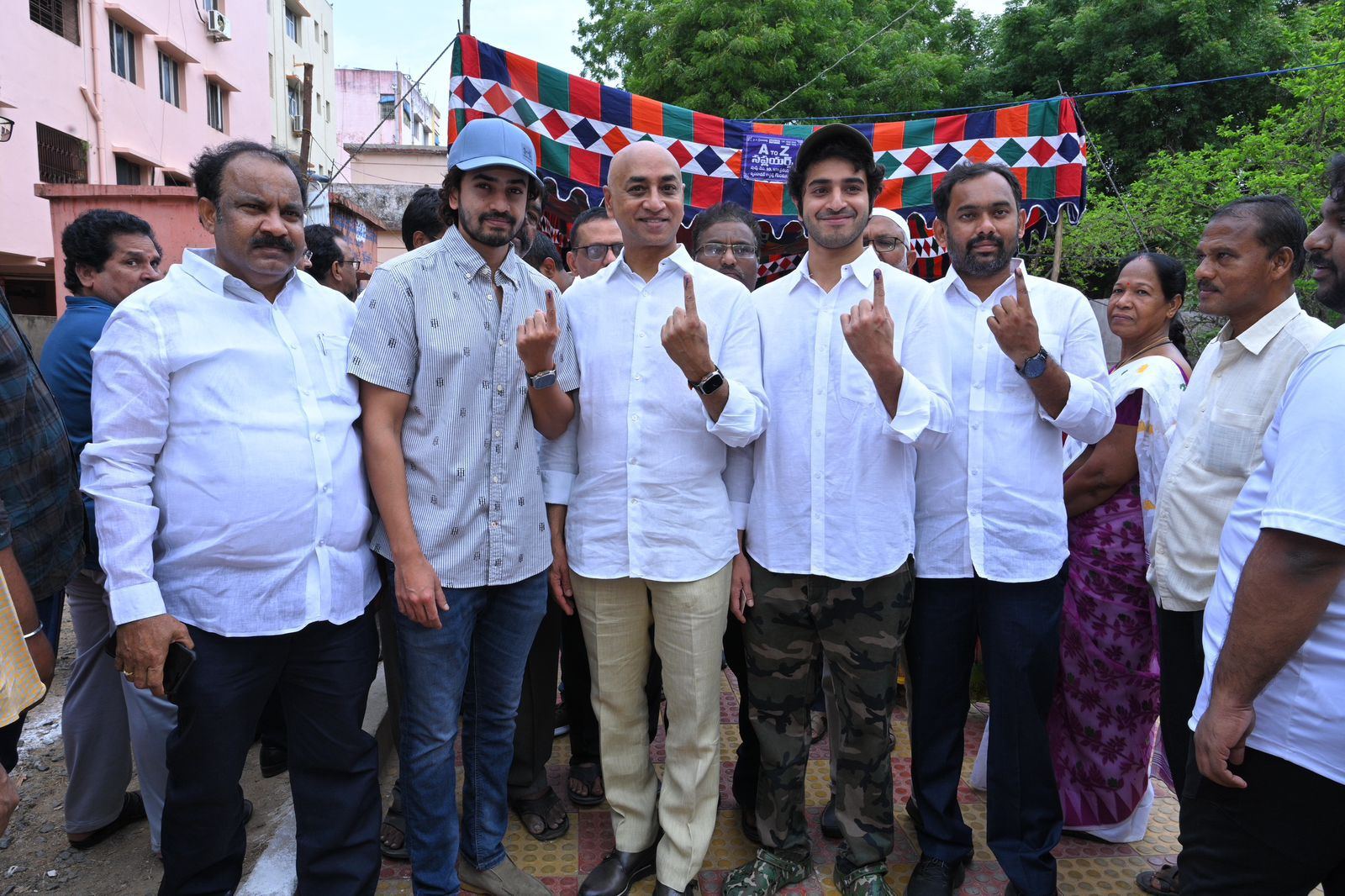 Biggest Stars at Polling Booths