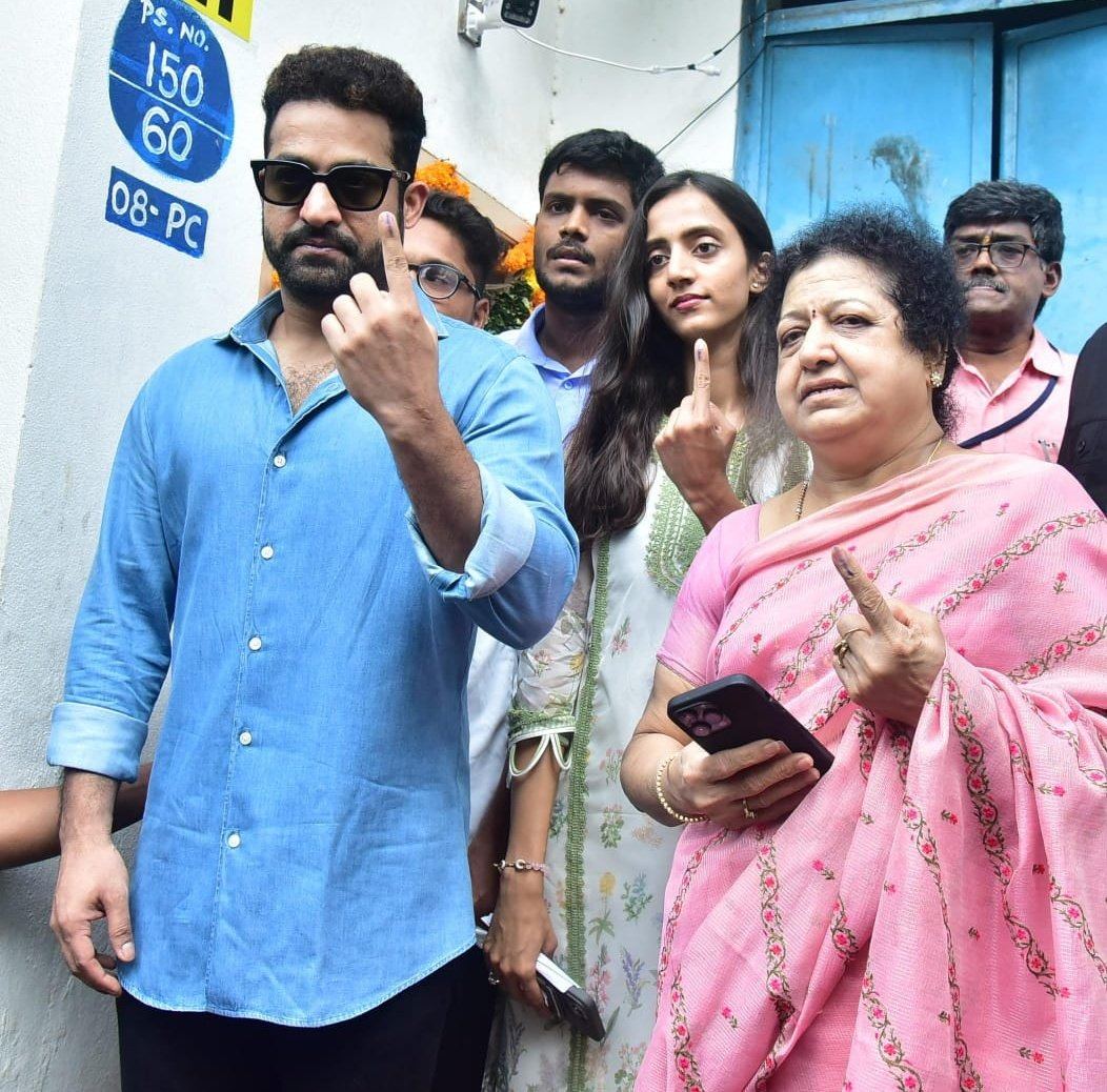 Biggest Stars at Polling Booths