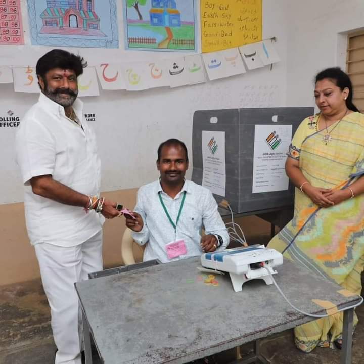 Biggest Stars at Polling Booths
