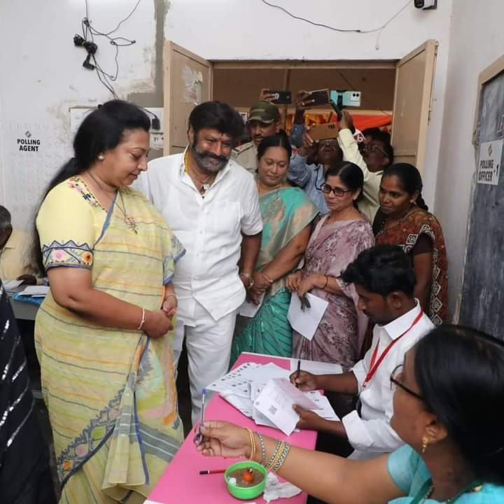 Biggest Stars at Polling Booths