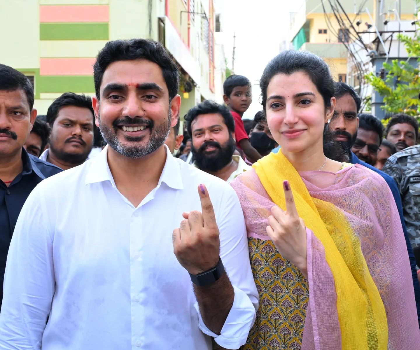 Biggest Stars at Polling Booths