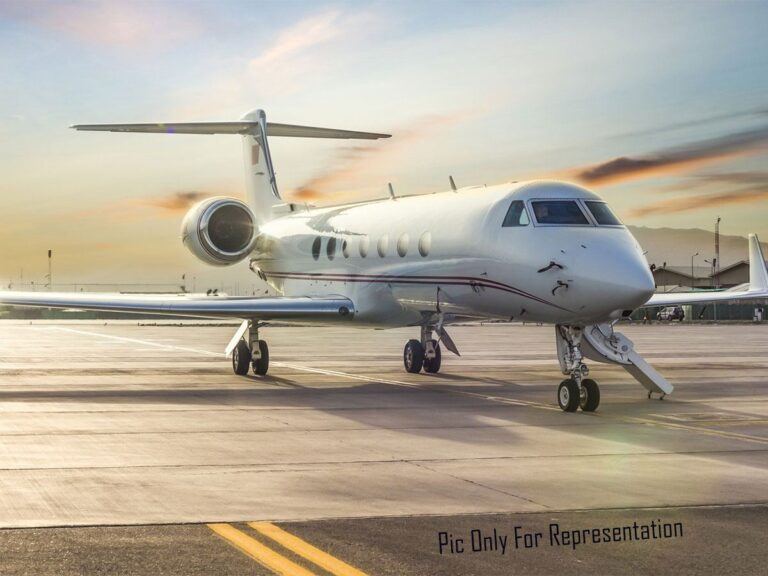 chartered flight