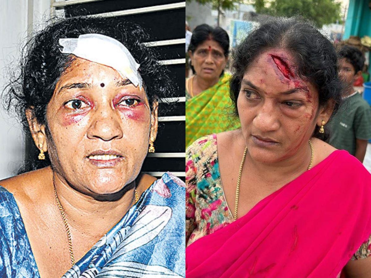 Iron Lady Chereddy Manjula Behind The Sensational Pic Of AP Elections 2024!