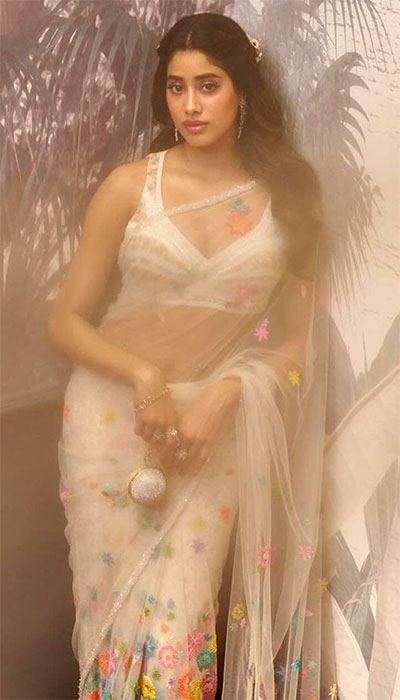 Janhvi Kapoor Saree Photoshoot
