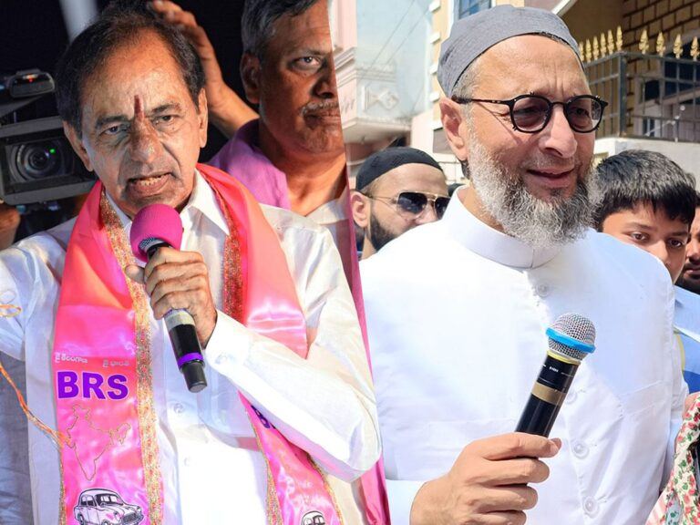 KCR Owaisi