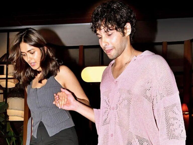 Mrunal Thakur Siddhant Chaturvedi