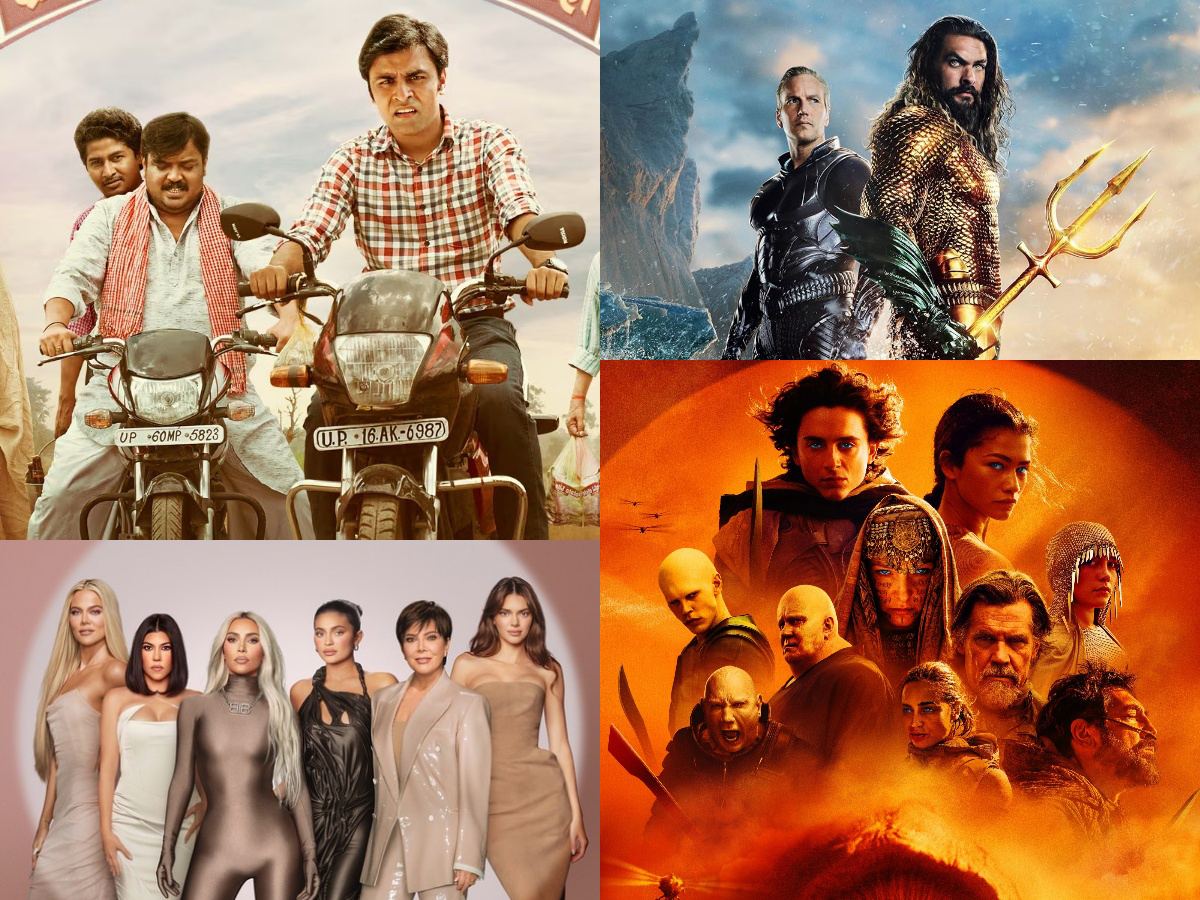 The Kardashians Season 5 Dune Part Two Panchayat 3 Aquaman and Lost Kingdom