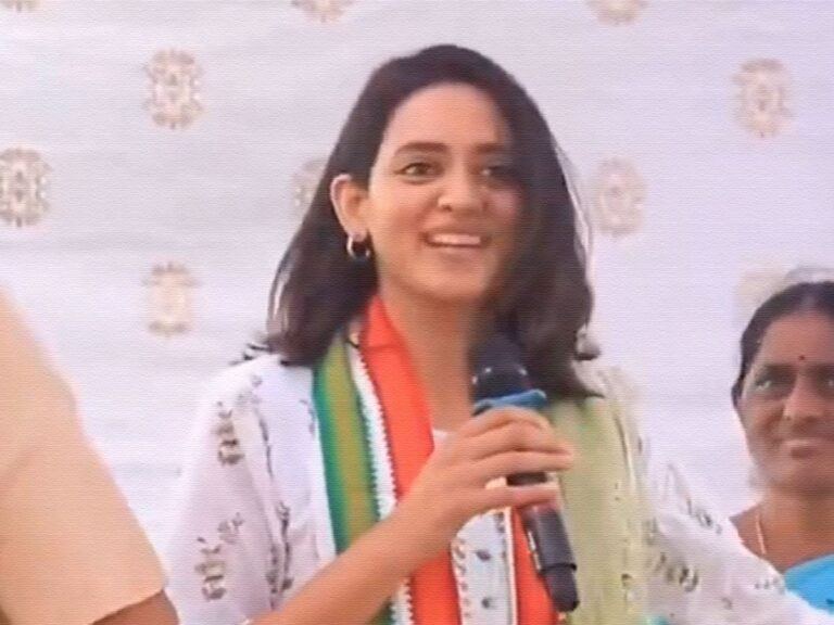 venkatesh-daughter-aashritha-daggubati-first-political-speech