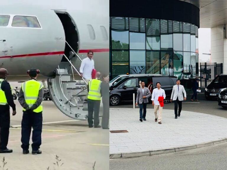 YS Jagan London Trip