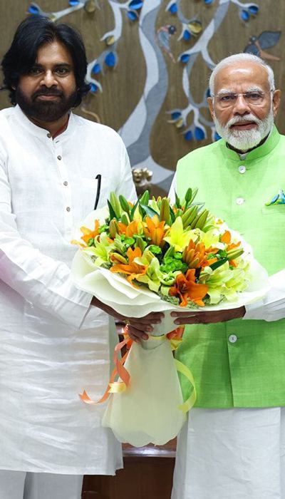 janasena-chief-pawan-kalyan-wife-and-son-akira-met-prime-minister-narendra-modi