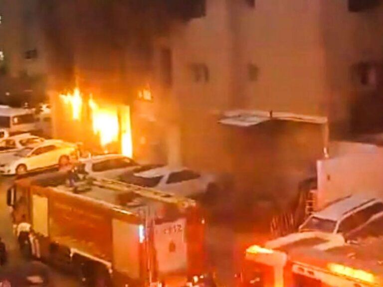 Kuwait Fire Accident