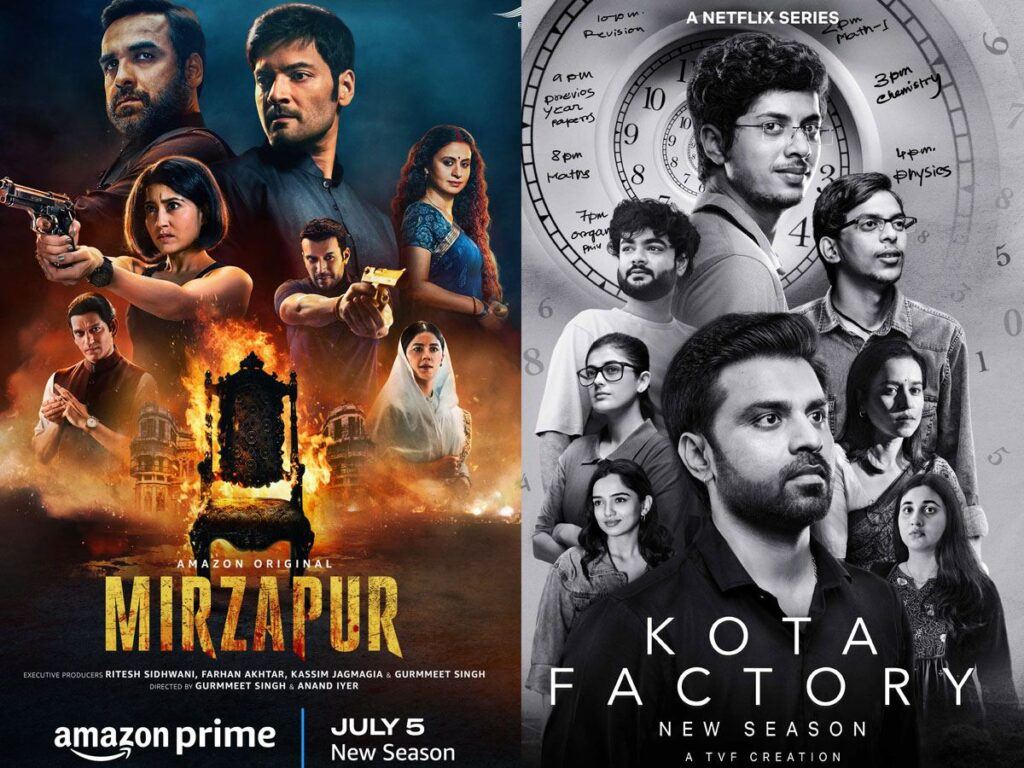 Mirzapur S3 Kota Factory S3