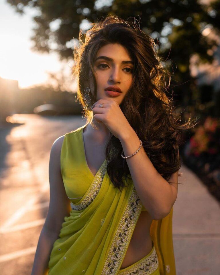 Sreeleela in Saree