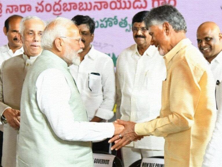 Stock Market Chandrababu Naidu Narendra Modi