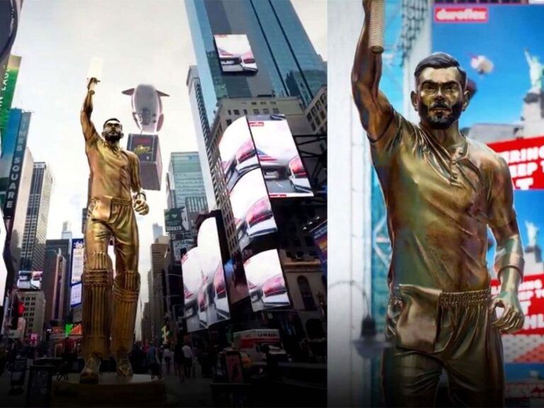 Virat Kohli Statue
