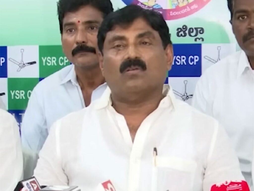 YCP Leader Ravindranath Reddy