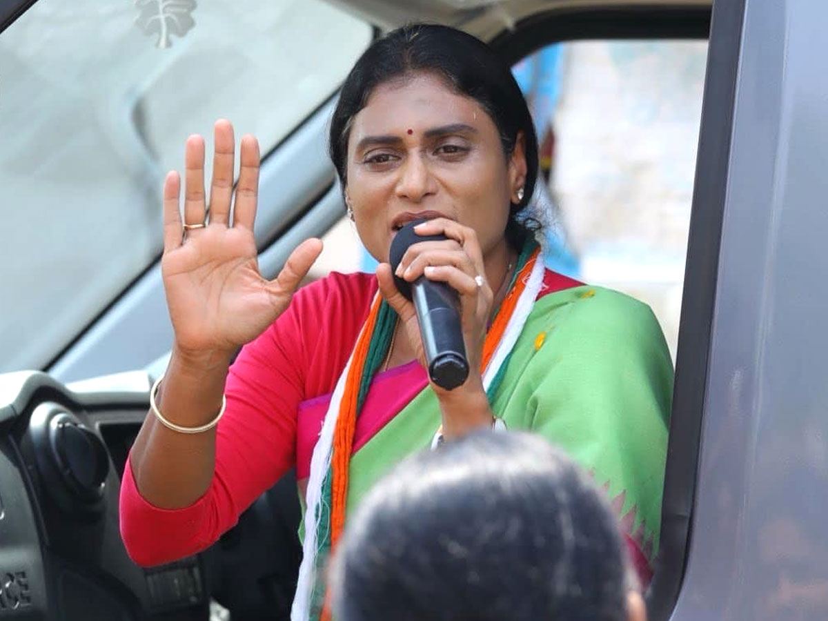 YS Sharmila Campaign