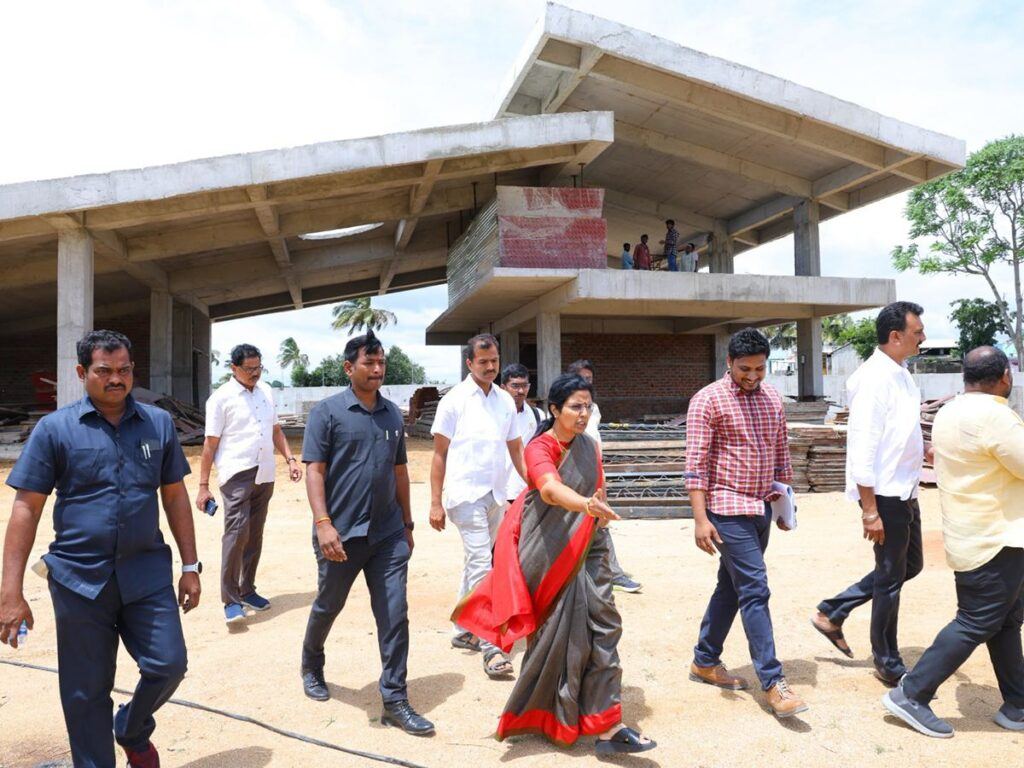 Chandrababu Naidu's Kuppam House Under Construction