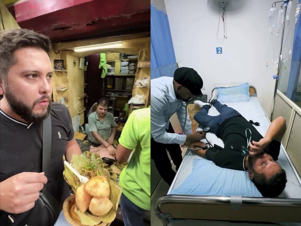 Famous Kachori Seller Nearly Killed Mexican Food Blogger!