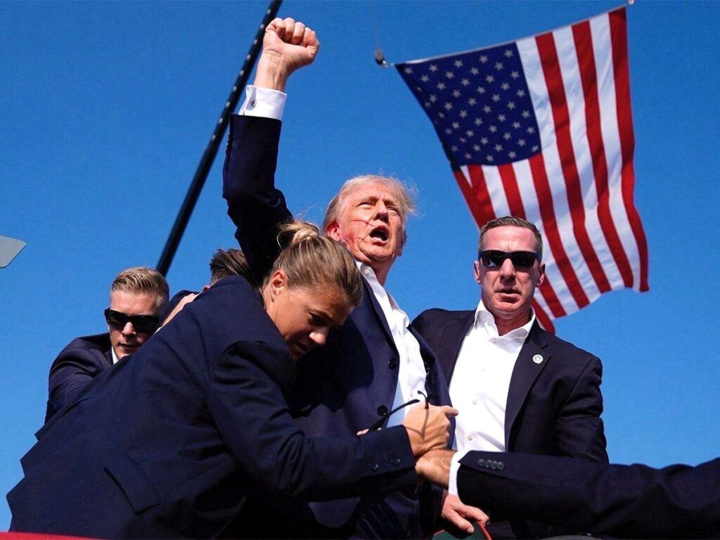 Gunshots Fired Donald Trump