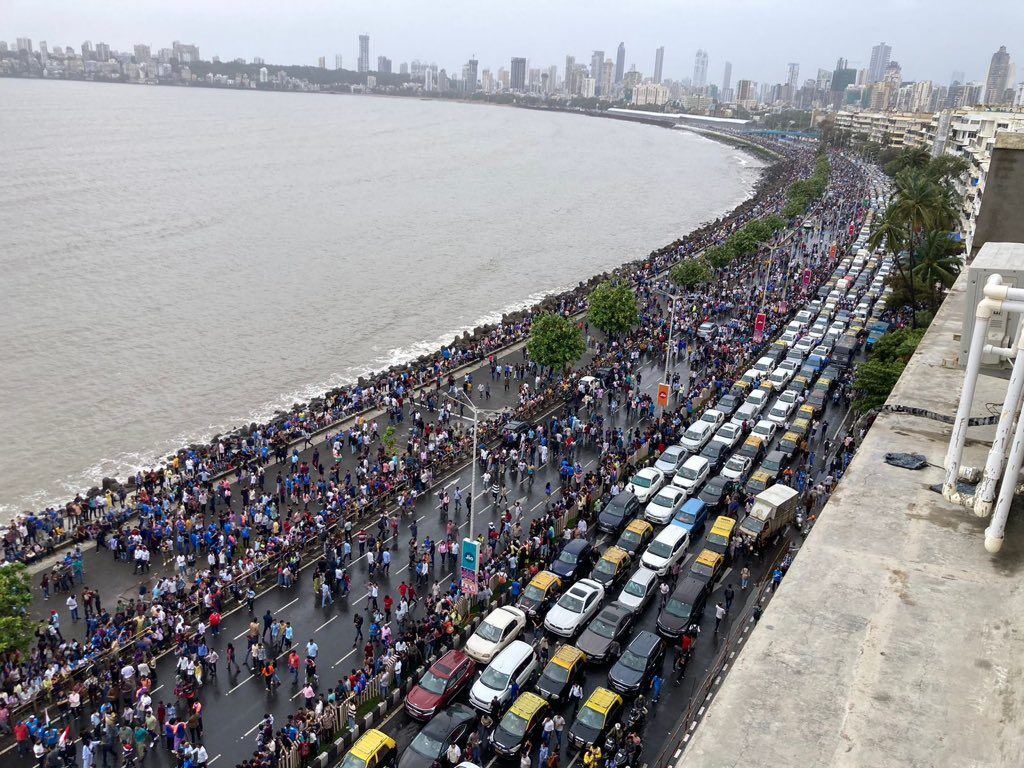 Millions On Streets For World Cup; No One For A Cause