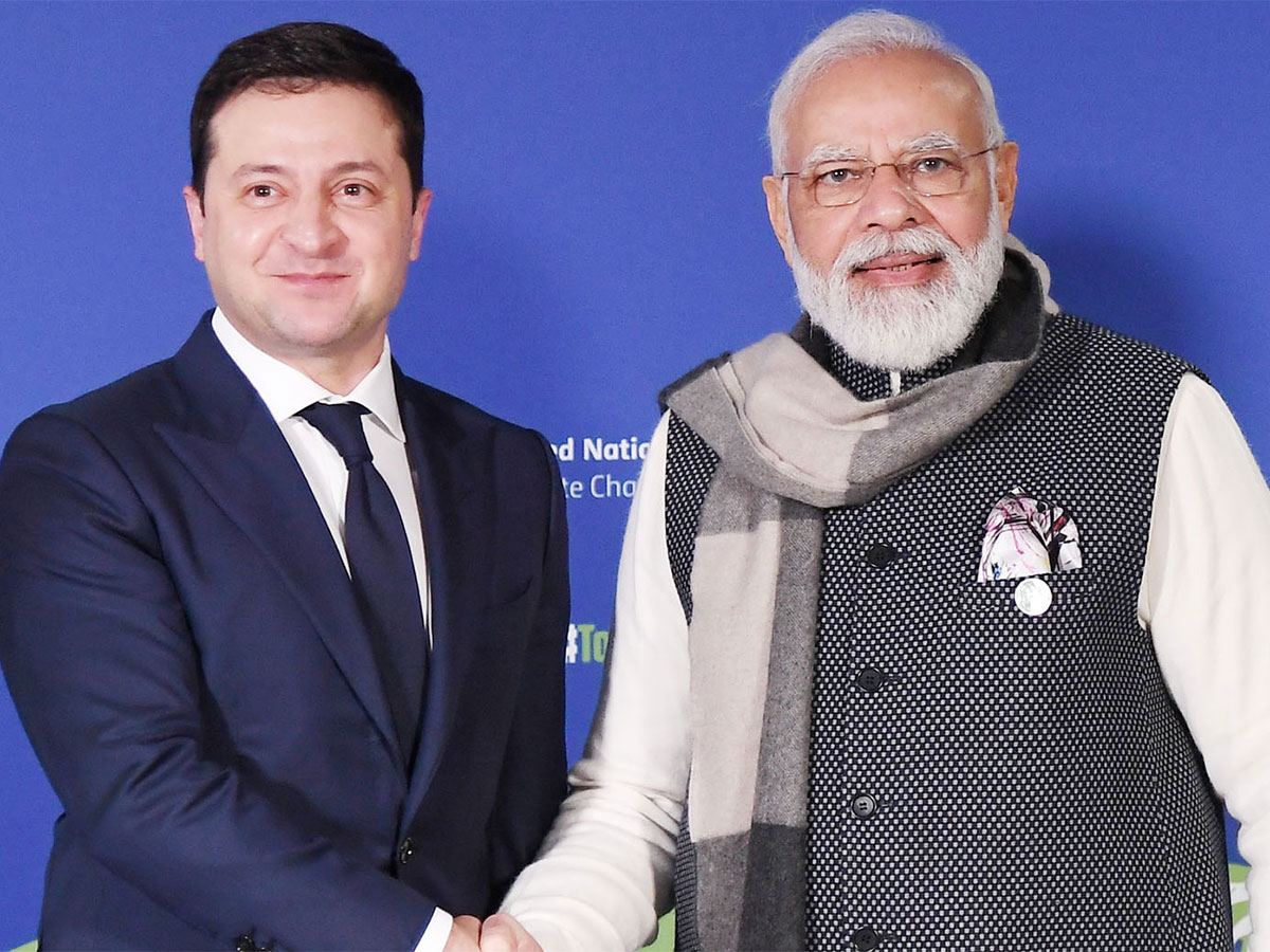 Narendraa Modi Ukraine Tour