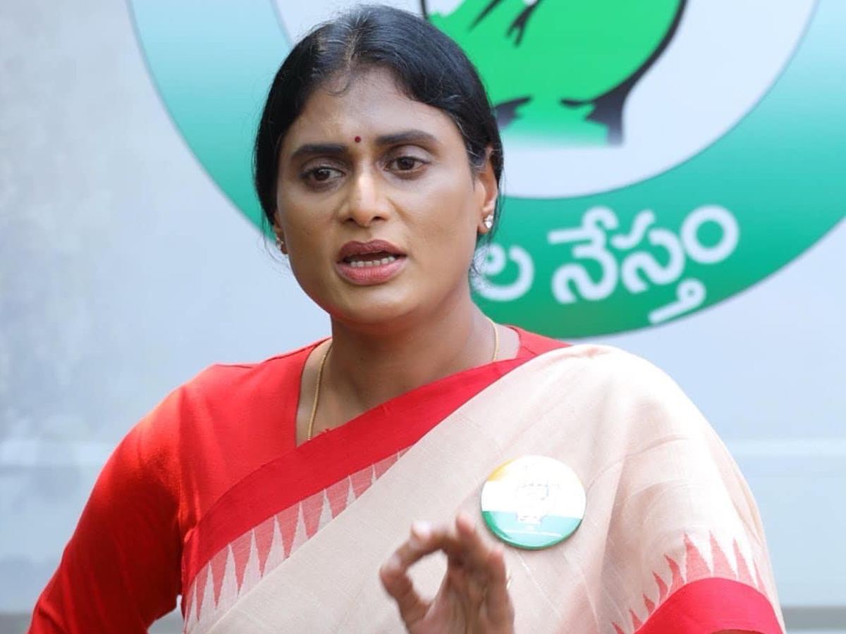 Sharmila demands jagan resign