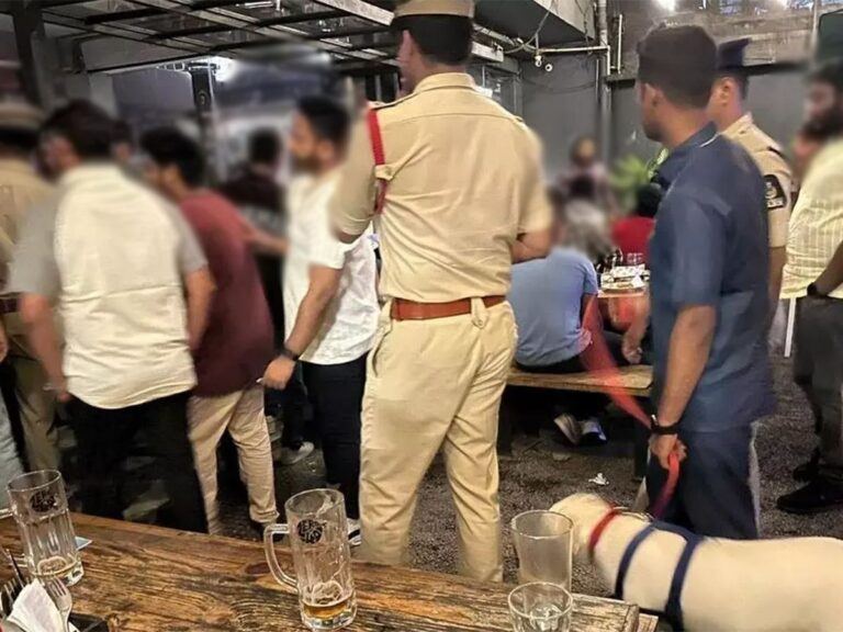 sniffer dogs hyderabad pubs