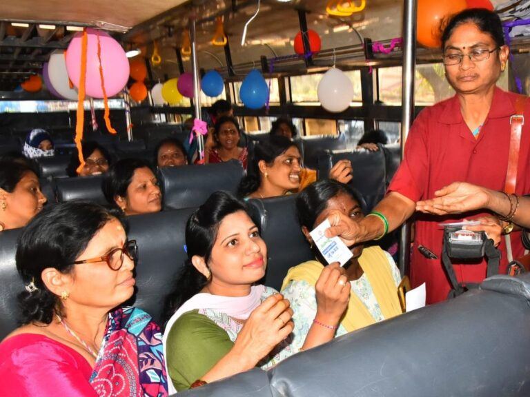 Telangana Women Free Bus Ride