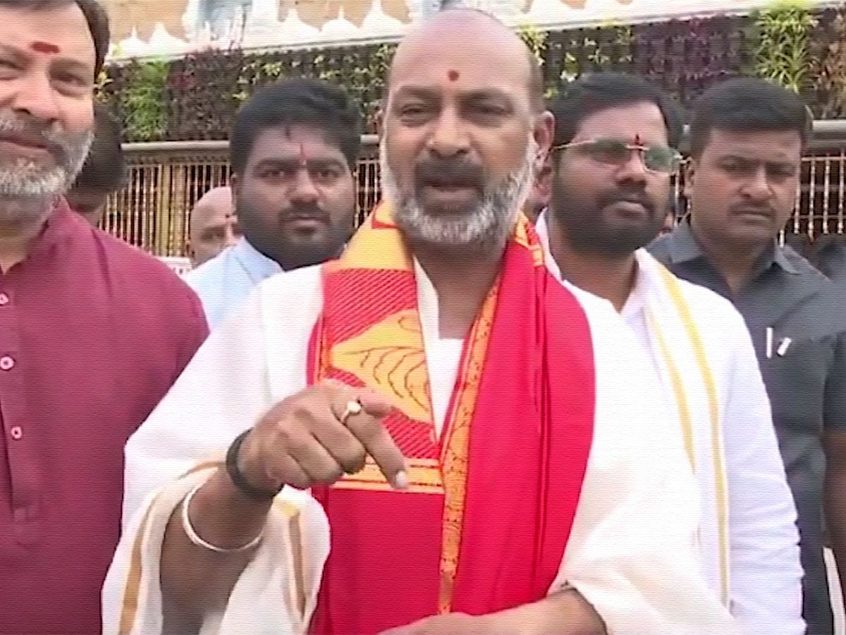 union-minister-bandi-sanjay-tirumala