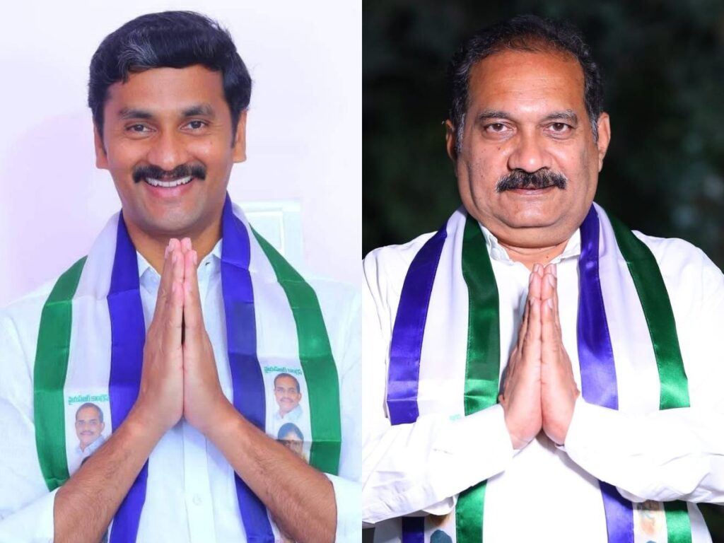 YSRCP MLCs Thumati Madhavarao Vanka Ravindranath
