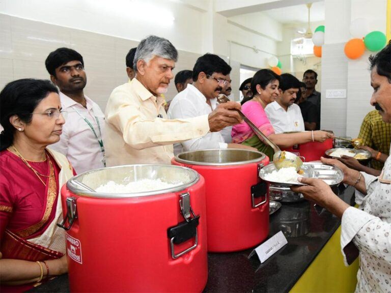 Chandrababu Naidu Anna Canteen