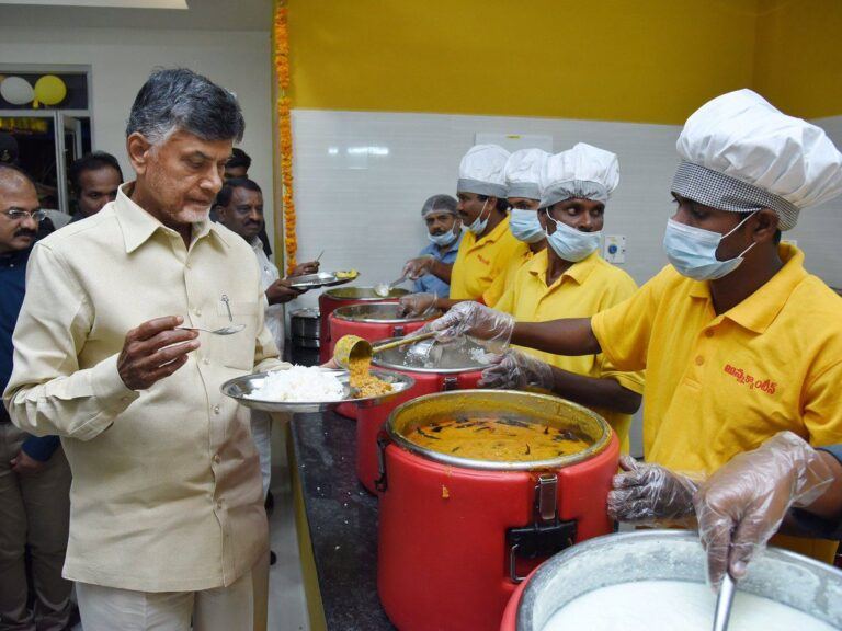 Chandrababu Naidu Anna Canteen Gudivada