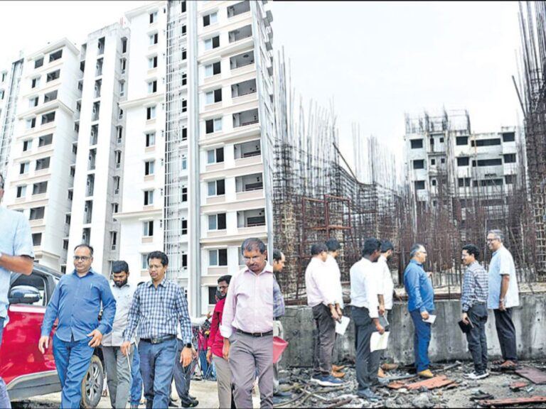 IIT Professors Inspects Amaravati Buildings