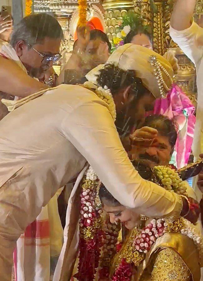 Kiran Abbavaram and Rahasya Gorak Wedding Photos