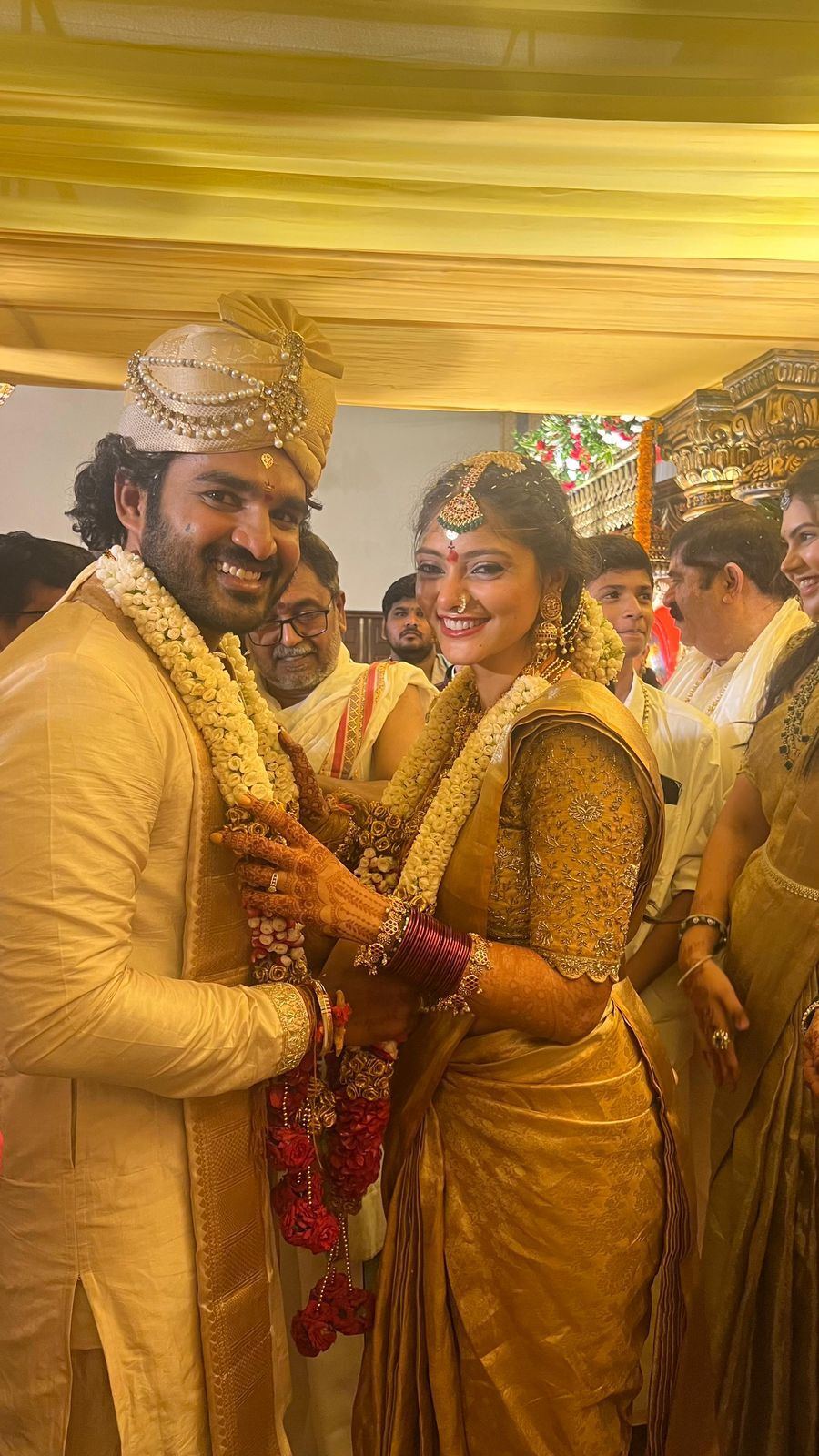 Kiran Abbavaram and Rahasya Gorak Wedding Photos