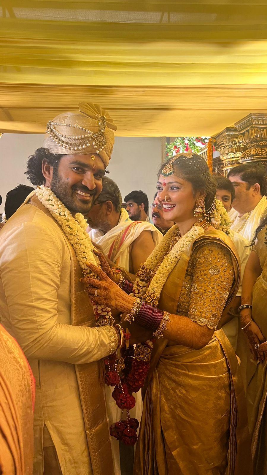 Kiran Abbavaram and Rahasya Gorak Wedding Photos