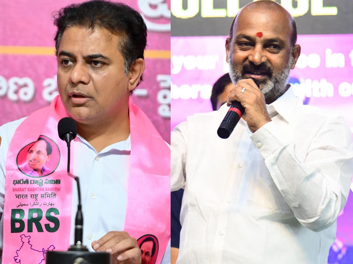 KTR Bandi Sanjay