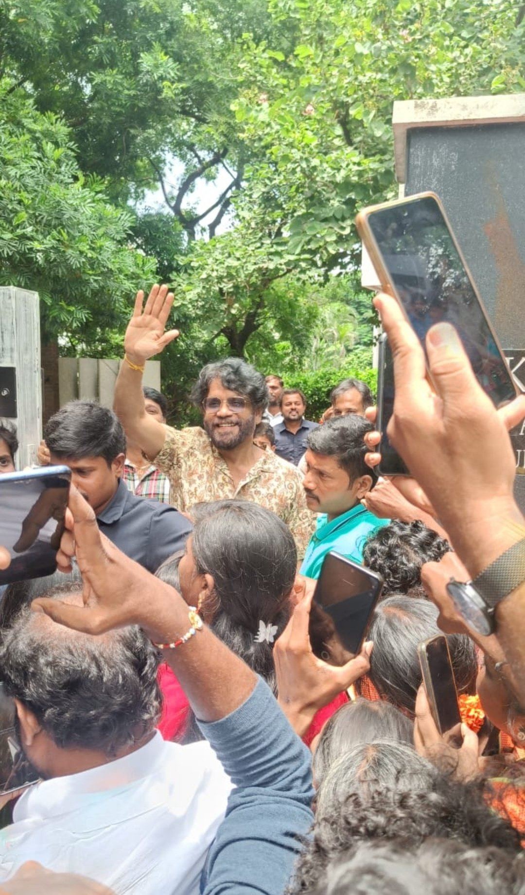Pics: Nagarjuna Akkineni's First Post-Demolition Appearance
