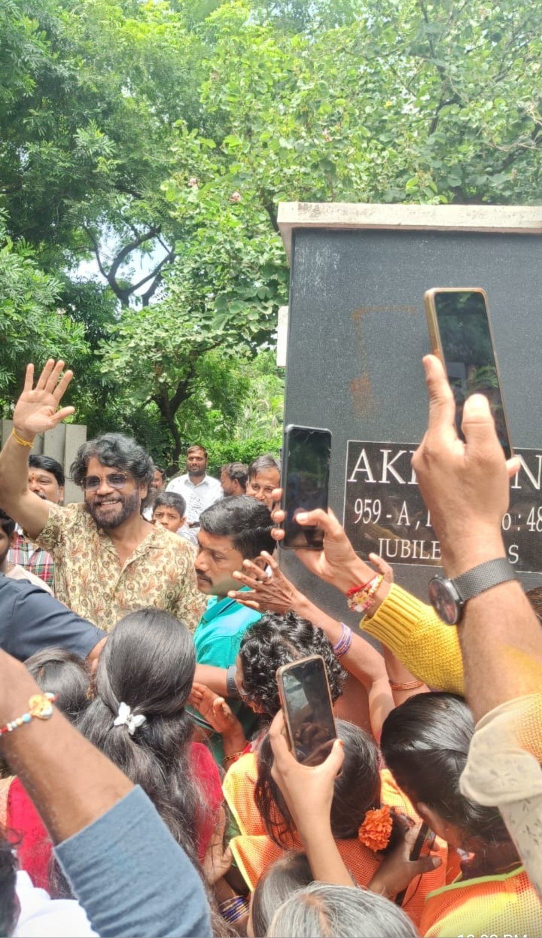 Pics: Nagarjuna Akkineni's First Post-Demolition Appearance