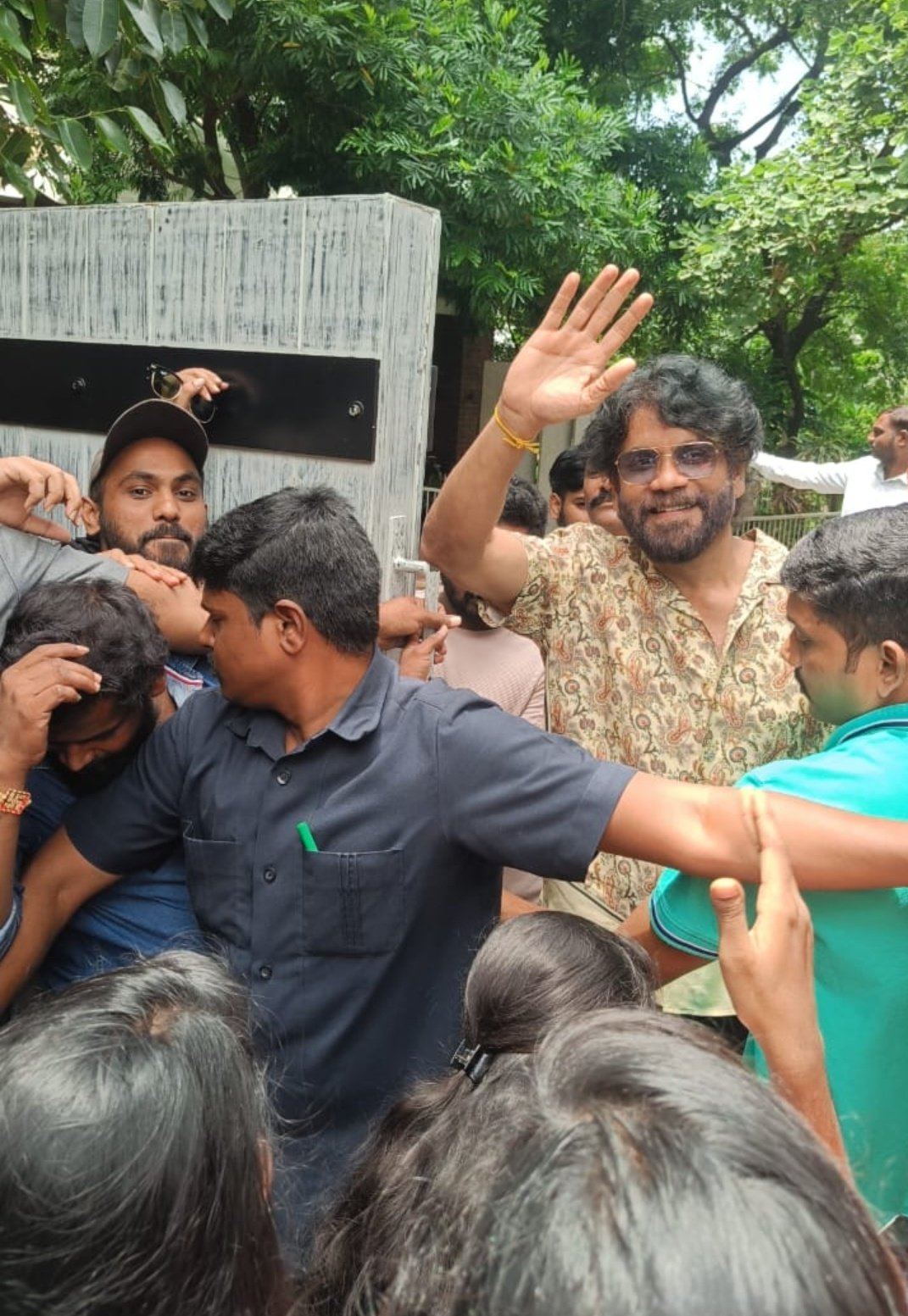 Pics: Nagarjuna Akkineni's First Post-Demolition Appearance